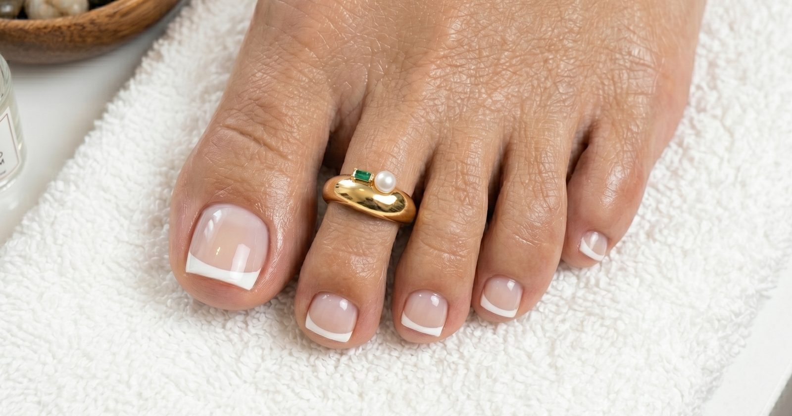 Hello. beauty club — pedicure — french z detalem, Kraków Prokocim